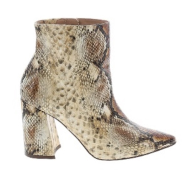Charles David Shoes - Charles by Charles David // Virgil Snakeskin Ankle Boot